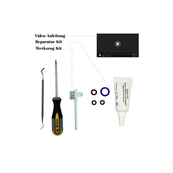 Kitul complet Coffeekit cu accesorii și ghid video